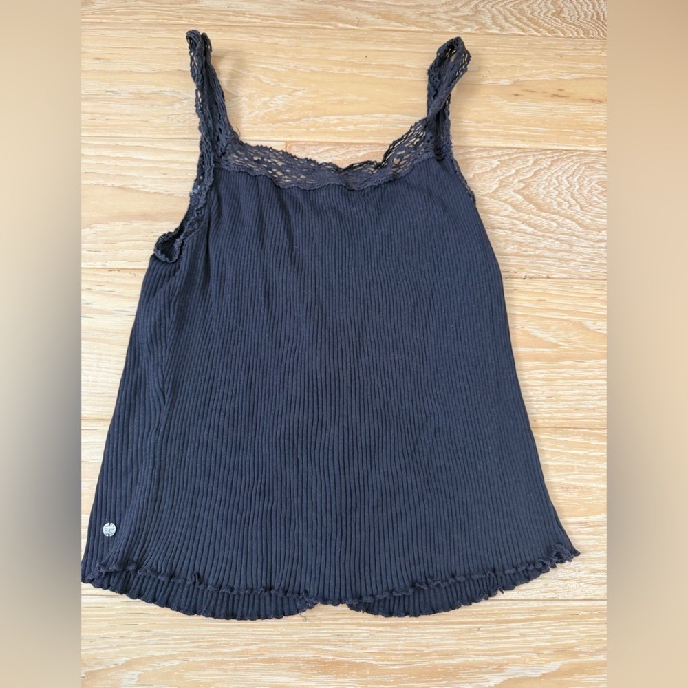 DENIM & SUPPLY RALPH LAUREN Womens Tank Top Boho Coquette Cottagecore Crochet XS - Picture 5 of 7